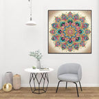 OJTOYART Mandala Flower Special Shaped Diamond Art Kits - Image 5