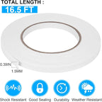 Double Sided Foam Tape 0.39In x 16.5FT, Mounting Tape Heavy Duty, Strong - Image 2