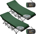 CYMULA Camping Cot Mattress 2in Memory Foam Sleeping Pad, Soft Warm Non-Slip by CYMULA