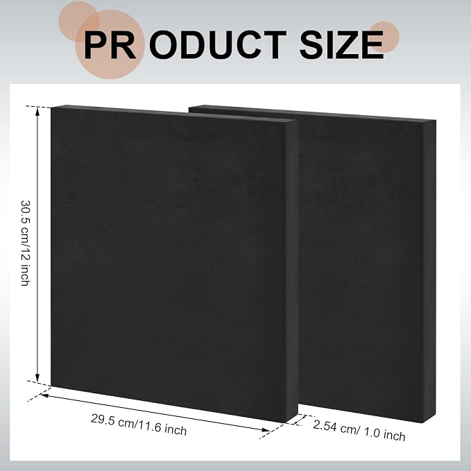 Amylove 2 Pcs Thermoform Molding Foam Sheet, 12 x 11.6 x 1 Inch - Image 2