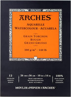 Arches Watercolor Pad 10x14 Inches 140lb/300 Rough by ARCHES