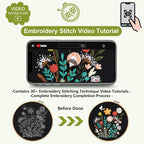 Santune 3 Pack Beginner Embroidery Kits - Image 5