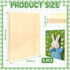 FSWCCK 5 Pack 11 x 14 inch Wood Panel Boards, Unfinished Wood Canvas Panels - Image 2