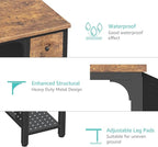 Lufeiya Computer Desk with Fabric Drawers, 47 Inch Desk - Image 7