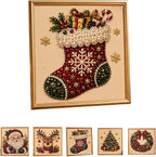DIY Christmas Pearl Diamond Painting Art Kit by Unknown