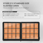 Premium Card Binder 12 Pocket for 720 Pockets Trading Card Binder, PU Zipper - Image 3