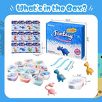 Both idea Air Dry Clay Kit, Dino Theme | 12 Packs, Non-Toxic Kids Gift | School - Image 3