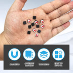 Small Magnets with Sticky Adheisve Backing - Image 2