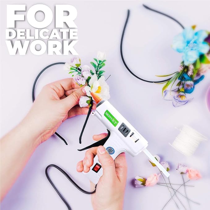 MONVICT Hot Glue Gun Kit, 40W Mini Glue Gun - Image 9