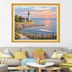 Joyhoor Cross Stitch Kits for Beginners Stamped Cross-Stitch Supplies - Image 3