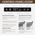 Guitar Display Case with Humidification & Constant Temperature, Smart Touch - Image 7