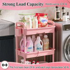 SUNALLY 3 Tier Rolling Cart - Image 5
