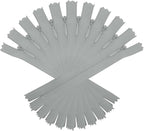 ANPURZII 10PCS #3 6 Inch Silver Invisible Zippers by Unknown