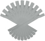 ANPURZII 10PCS #3 14 Inch Silver Invisible Zippers by Unknown