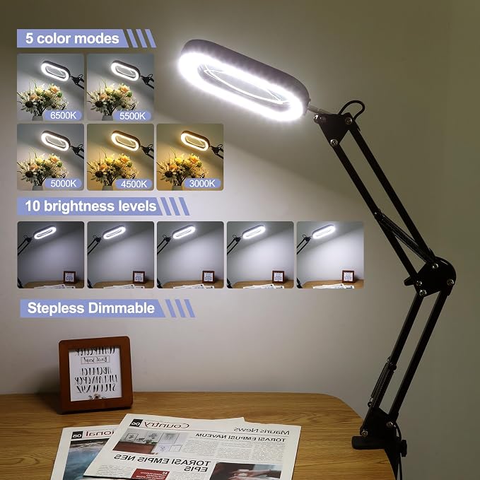 12X Square Magnifying Glass - Image 3