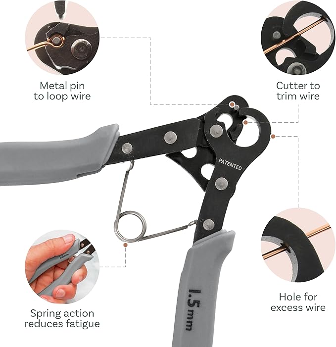 The Beadsmith Original One Step Loopers | 3-Piece Combo Pack, includes 1.5 mm - Image 5