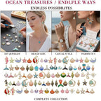 120pc Assorted Enamel Bracelet Charms - Image 7