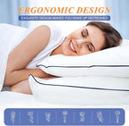 MZOIMZO Bed Pillows for Sleeping- King Size, Cooling Hotel Quality - Image 4