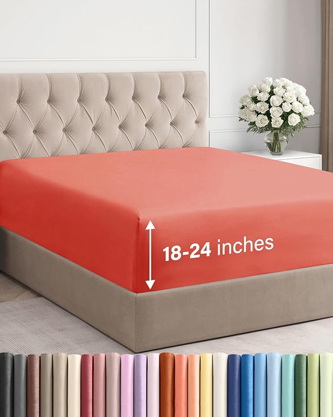 Extra Deep Full Fitted Sheet by CGKUnlimited