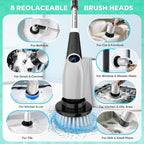 YKYI Cordless Electric Spin Scrubber, Power Cleaning Brush - Image 6