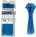 Kable Kontrol Fluorescent Blue Zip Ties 14 Inch 100 Pcs, 50 Lbs Tensile Strength by KABLEKONTROL%C2%AE