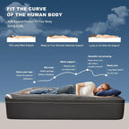 BEDLORE Twin XL Mattress Topper, Thick Pillow Top Pad - Image 3