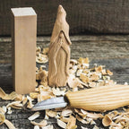 Acrux7 8 Pack 8 x 2 x 2 Inch Basswood Carving Blocks, Natural Unfinished Bass - Image 5