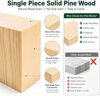 Unfinished Wood Blocks for Crafting - Image 3
