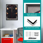 IHEIPYE Large Jersey Frame Display Case Lockable, Sport Jersey Shadow Box - Image 4