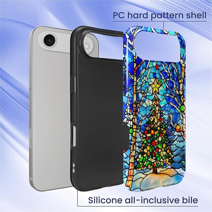 Case for iPhone 17 Air, Scratch Resistant Hybrid Double Layer Hard - Image 2
