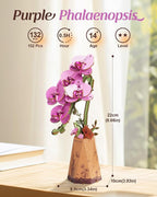 rowood 3D Wooden Puzzles for Adults, DIY Artifical Flower Botanical Collection - Image 3