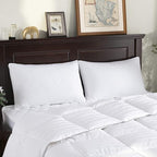 puredown® Goose Feather Down Pillows, Soft Gusseted Bed Pillows - Image 3