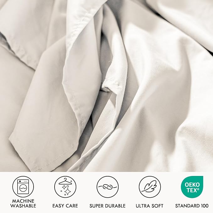 ClevaHome Full Size Sheet Set - Image 5