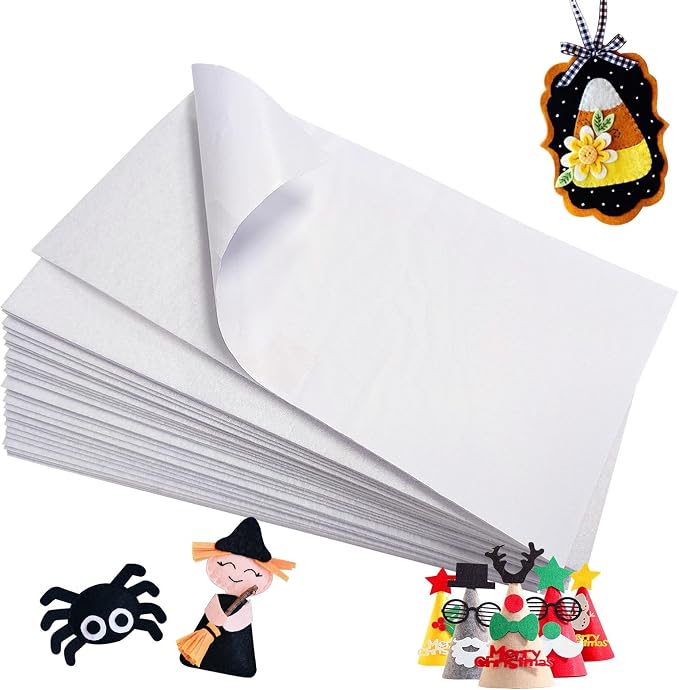 Jtnohx Self Adhesive Felt Sheets, Sticky Fabric Square - Image 6