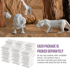 CALPALMY Air Dry Foam Clay, 360g White Moldable Soft Clay - Image 6