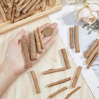 SUPERFINDINGS 100PCS Rustic Wooden Sticks Natural Wood Branches of Driftwood - Image 3
