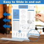 EHWINE 10 Pack 8.5 x 11 Acrylic Sign Holder, Hotels and Events - Image 7