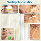 Amrules Clay Tools Kit, Rectangle Shape Acrylic Press Board and Roller Pin - Image 7