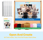 MeowPick Needle Felting Kit, Wool Felting Kit - Image 5