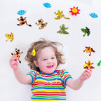12 Pieces Plastic Frogs Toy Mini Vinyl Realistic Frog Toy Decorations Frogs Fun - Image 3