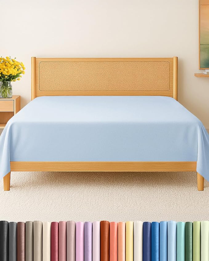 Queen Size Flat Sheet by CGKUnlimited