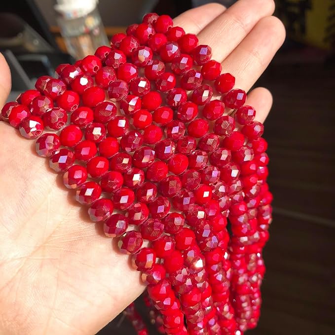 1000pcs 4mm Crystal Glass Beads - Image 4