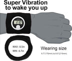 CoolFire Vibrating Alarm Clock Wristband, Silent Wake-Up Watch - Image 4