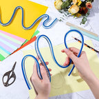 Hicarer 24" and 36" 2 Pieces Flexible Curve Rulers Double Side Scale Ruler - Image 4