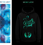 Tintnut Sky Blue Galaxy Glow in the Dark HTV Vinyl, stretch washable, suitable - Image 7
