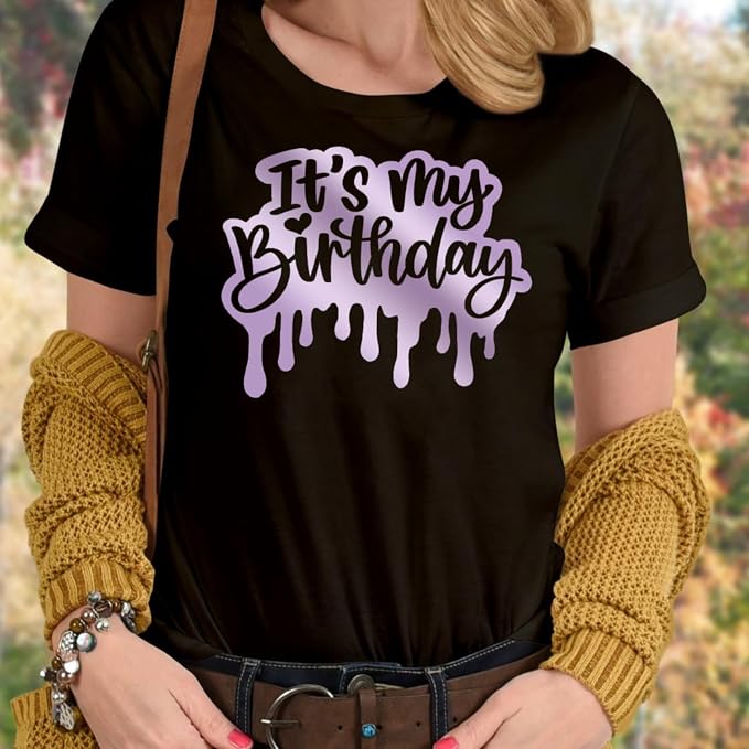 Tintnut Violet Holographic Heat Transfer Vinyl Roll, easy cut & weed, stretch - Image 6