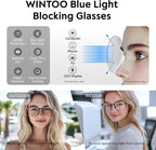 Blue Light Glasses for Woman Men | 99% Blue Light Blocking Glasses for Computer - Image 5