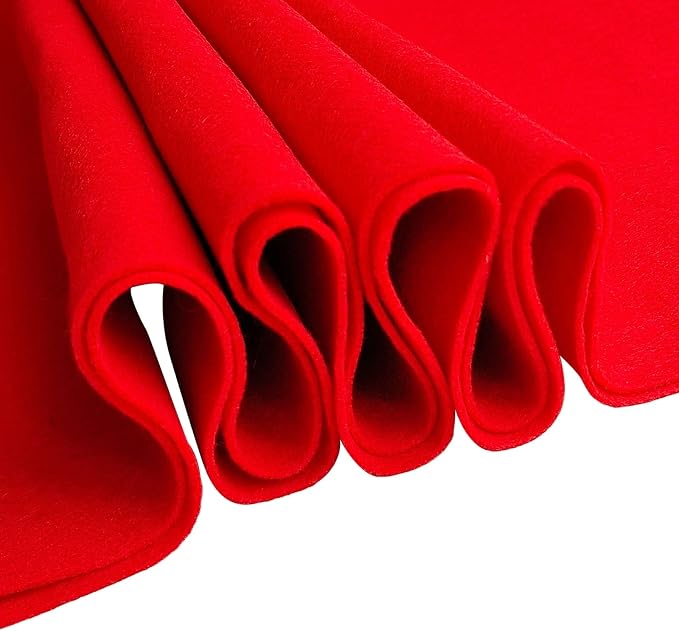 Jtnohx Color Felt, 1 Square Yard Felt Fabric, 1.4mm Thickness Flexible Craft by Jtnohx