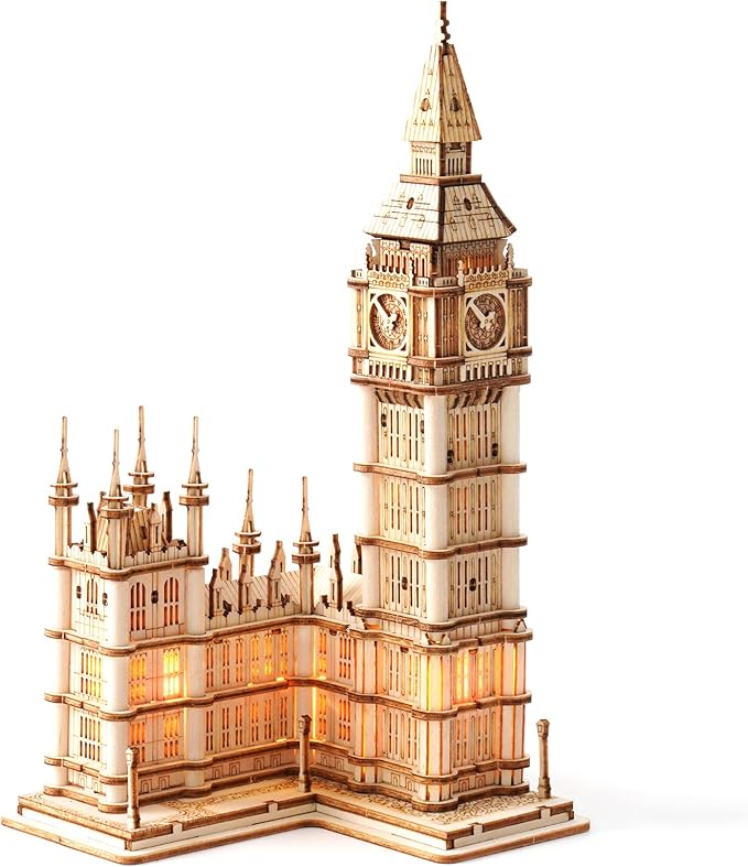 Rowood 3D Puzzles for Adults Wooden Model Kit Adult Craft Kit Gifts for Age 14+ by RowoodAssembleArtDecorateLife