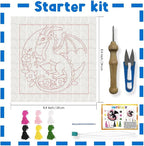 INFUNLY Dragon Moon Punch Needle Kit - Image 2
